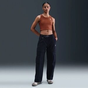 NWT Nike ACG Tree Frog Dri Fit ADV Reversible Orange Brown Tank Top Sz M